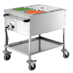 Food service cart 2 x 1/1 GN